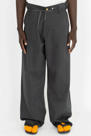 baggy tailored trousers grey