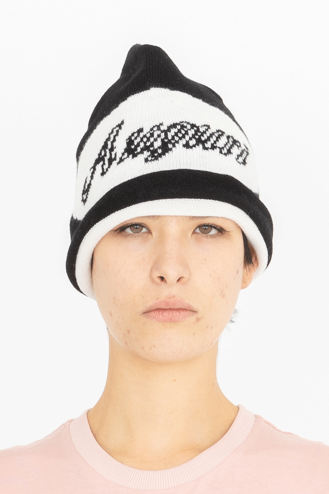 auguri beanie hat black