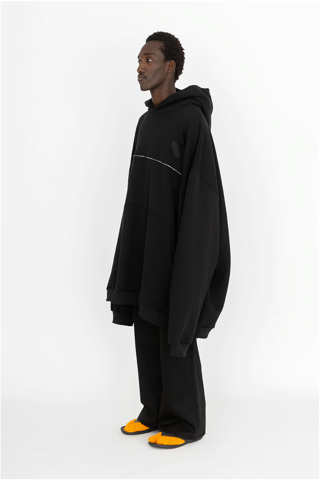 multisize hoodie black