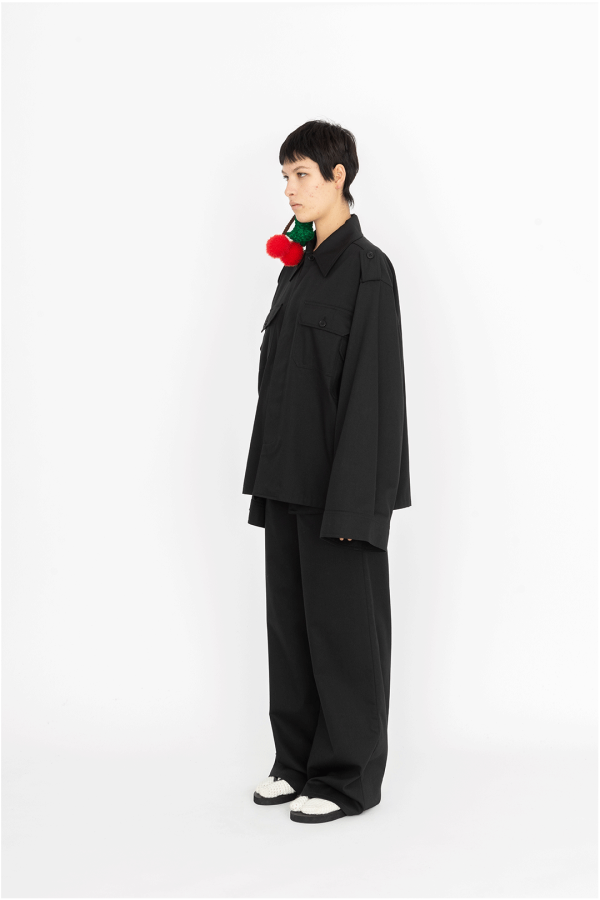 4 POCKETS UNIFORM JACKET – WIDE SLEEVES - Image 2