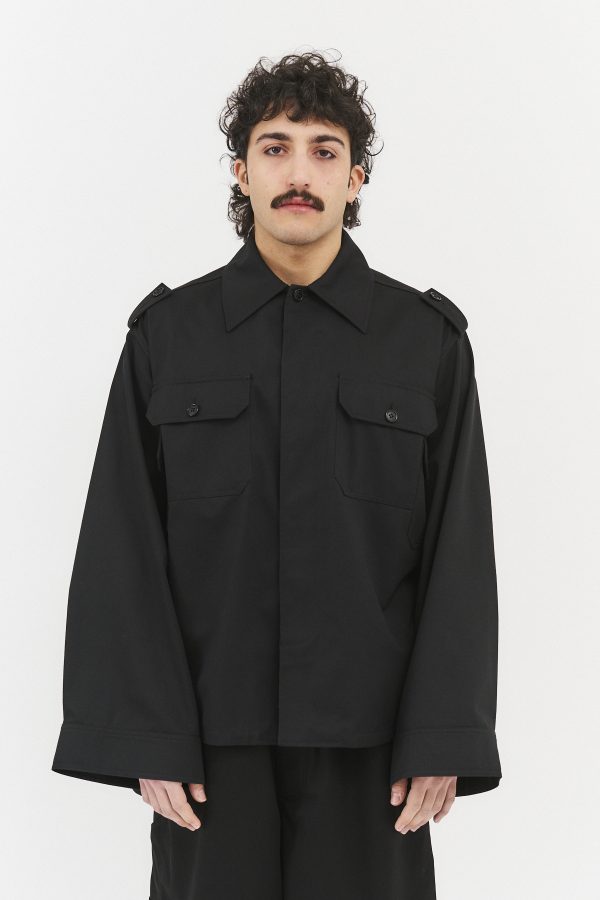 4 POCKETS UNIFORM JACKET – WIDE SLEEVES - Image 5