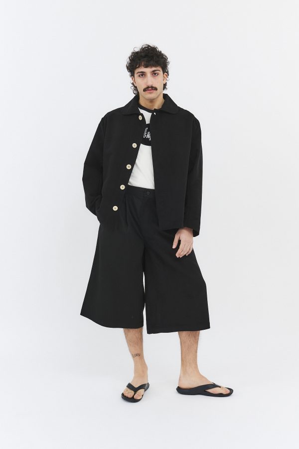 THREE QUARTER LENGTH TAILORING SHORTS - Image 2