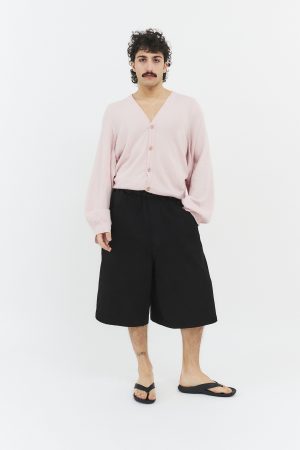 KNITTED DOUBLE CARDIGAN