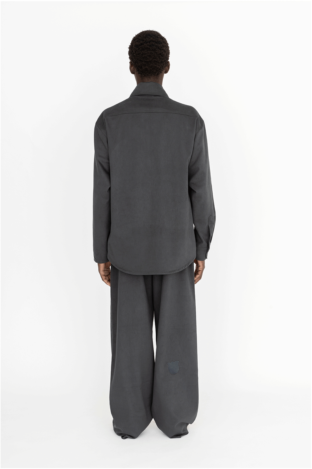 matchless cuff overshirt grey