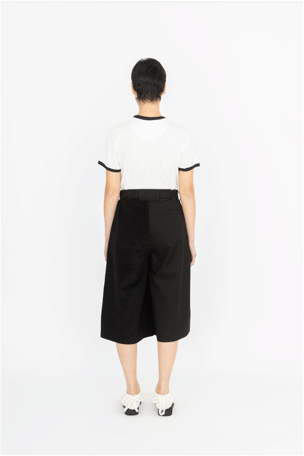 THREE QUARTER LENGTH TAILORING SHORTS - Image 4