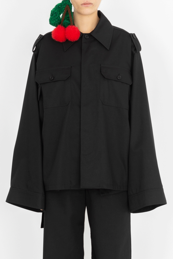 4 POCKETS UNIFORM JACKET – WIDE SLEEVES - Image 4
