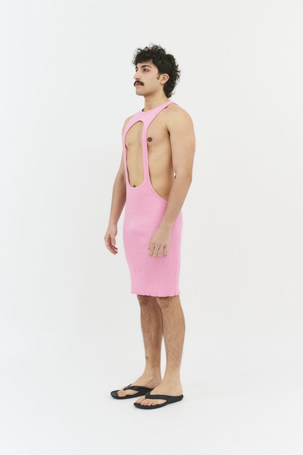 KNITTED ELONGATED VEST - Image 3
