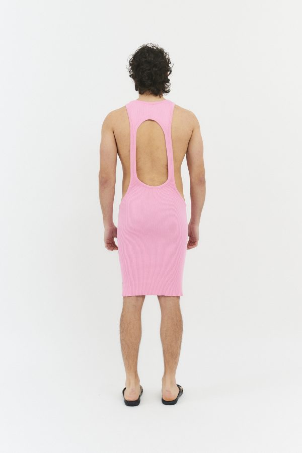 KNITTED ELONGATED VEST - Image 4