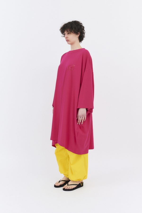 multisize t-shirt in magenta