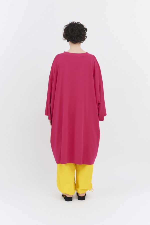 multisize t-shirt in magenta